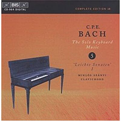 Bis C.p.e.bach: Solo-klaviermusik Vol.5 - Carl Philipp Emanuel Bach Bis C.p.e.bach: Solo-klaviermusik Vol.5 - Carl Philipp Emanuel Bach
