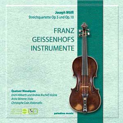 PALADONE Franz Geissenhofs Instrumente - Joseph Woelfl PALADONE Franz Geissenhofs Instrumente - Joseph Woelfl