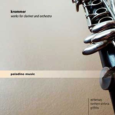 PALADONE Werke Für Klarinette Und Orchester - Franz Krommer PALADONE Werke Für Klarinette Und Orchester - Franz Krommer