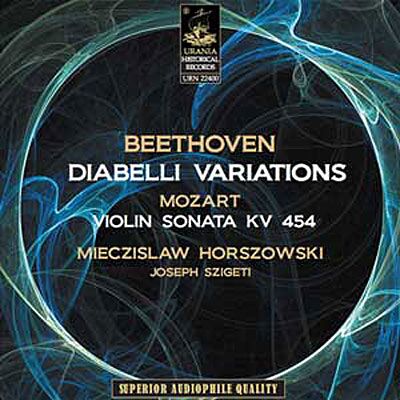Urania Mieczislaw Horszowski,Klavier Urania Mieczislaw Horszowski,Klavier