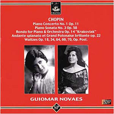 Urania Guiomar Novaes,klavier - Frédéric Chopin Urania Guiomar Novaes,klavier - Frédéric Chopin