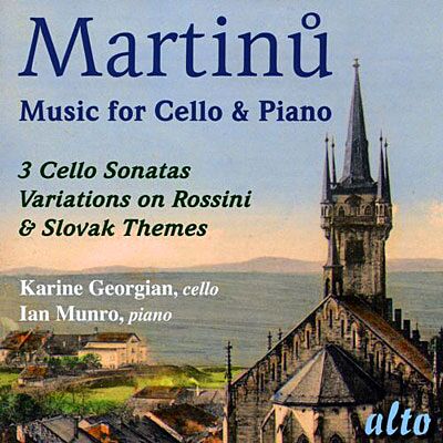 Alto Martinu Works for Cello & Piano Alto Martinu Works for Cello & Piano