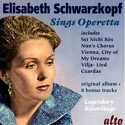 Alto Schwarzkopf Sings Operetta Alto Schwarzkopf Sings Operetta