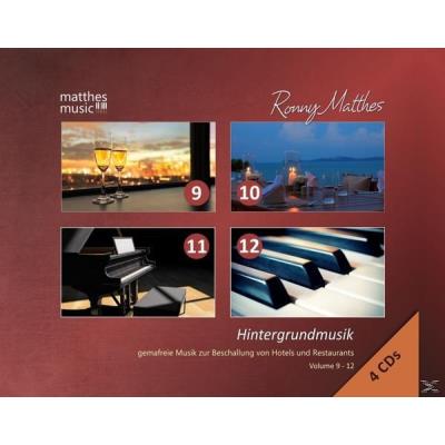 de.phononet Hintergrundmusik,Vol.9-12-Gemafrei (4 CD-Box) de.phononet Hintergrundmusik,Vol.9-12-Gemafrei (4 CD-Box)