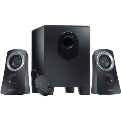 Logitech Luidsprekersysteem Z313 25 W Zwart Logitech Luidsprekersysteem Z313 25 W Zwart