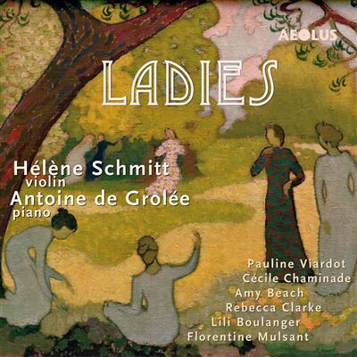 Aeolus LADIES - WORKS FOR VIOLIN & PIANO Aeolus LADIES - WORKS FOR VIOLIN & PIANO