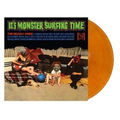 REAL GONE MUSIC It'S Monster Surfing Time Beperkte Editie Vinyl Oranje REAL GONE MUSIC It'S Monster Surfing Time Beperkte Editie Vinyl Oranje