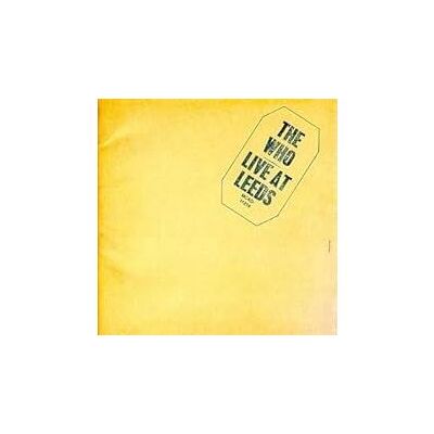 Mercury Live At Leeds/3lp - The Who Mercury Live At Leeds/3lp - The Who