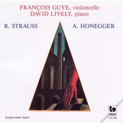 Gallo SONATES POUR VIOLONCELLE ET PIANO Gallo SONATES POUR VIOLONCELLE ET PIANO
