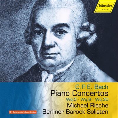 Hänssler Piano Concertos Wq.5, Wq.8, & Wq.30 - Carl Philipp Emanuel Bach Hänssler Piano Concertos Wq.5, Wq.8, & Wq.30 - Carl Philipp Emanuel Bach