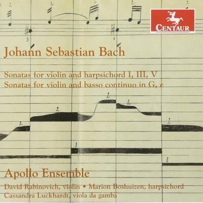 Centaur SONATAS FOR VIOLIN AND HARPISCHORD Centaur SONATAS FOR VIOLIN AND HARPISCHORD