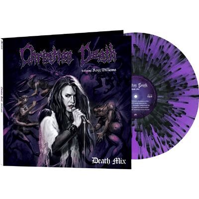 Import Death Mix LP Violet et Noir Import Death Mix LP Violet et Noir