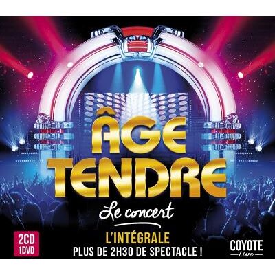 Wagram AGE TENDRE-LE CONCERT ET LINTEGRALE/CD+DVD Wagram AGE TENDRE-LE CONCERT ET LINTEGRALE/CD+DVD