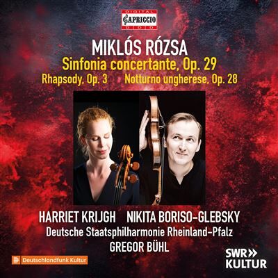 Capriccio Sinfonia Concertante; Rhapsody For Cello - Miklós Rózsa Capriccio Sinfonia Concertante; Rhapsody For Cello - Miklós Rózsa