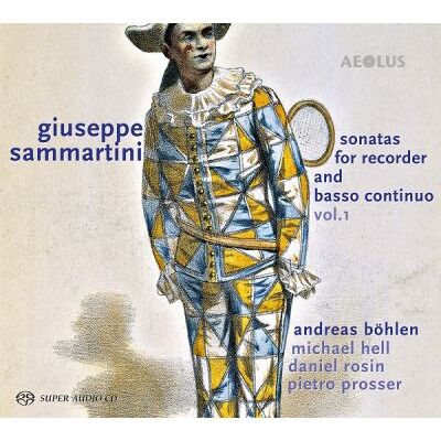 Aeolus Sonatas For Recorder And Basso Continuo Vol. 1 Aeolus Sonatas For Recorder And Basso Continuo Vol. 1