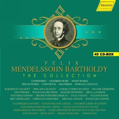 Hänssler Collection/45cd - Félix Mendelssohn-bartholdy Hänssler Collection/45cd - Félix Mendelssohn-bartholdy