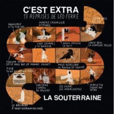 MCA C Est Extra 13 Reprises De Leo Ferre/lp - La Souterraine MCA C Est Extra 13 Reprises De Leo Ferre/lp - La Souterraine