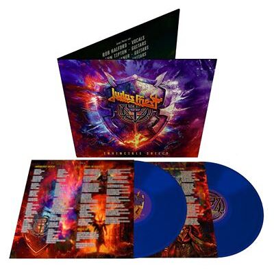 Columbia Invincible Shield Exclusivité Fnac Lp Blauw - Judas Priest Columbia Invincible Shield Exclusivité Fnac Lp Blauw - Judas Priest