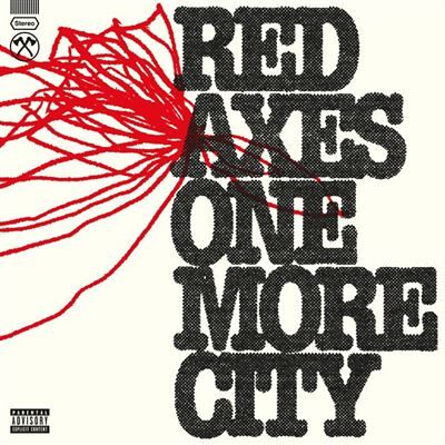 Fabric One More City - Red Axes Fabric One More City - Red Axes