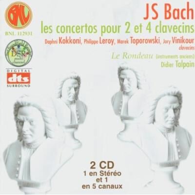 BNL Les Concertos Pour 2 & 4 Clavecins - Jean-sébastien (johann Sebastian) Bach BNL Les Concertos Pour 2 & 4 Clavecins - Jean-sébastien (johann Sebastian) Bach