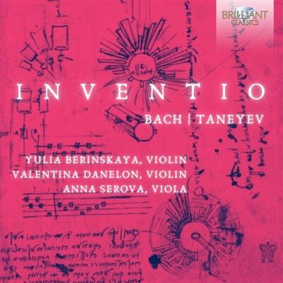 Brilliant J.s. Bach, Taneyev: Inventio - Jean-sébastien (johann Sebastian) Bach Brilliant J.s. Bach, Taneyev: Inventio - Jean-sébastien (johann Sebastian) Bach