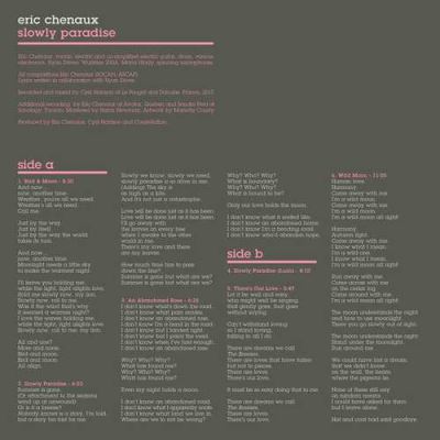 Constellation SLOWLY PARADISE/LP Constellation SLOWLY PARADISE/LP