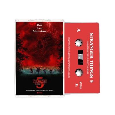 Legacy Stranger Things 5 (Soundtrack From The Netflix Series) Rode Cassette Legacy Stranger Things 5 (Soundtrack From The Netflix Series) Rode Cassette