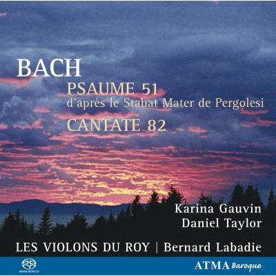 Atma Internationales BACH/PSAUME 51+ICH HABE GENUG SA-CD Atma Internationales BACH/PSAUME 51+ICH HABE GENUG SA-CD