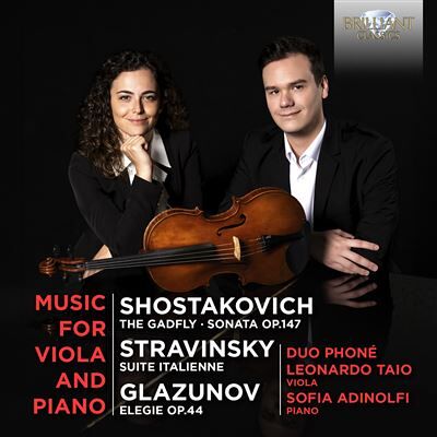 Brilliant Music For Viola And Piano - Dmitri Chostakovitch Brilliant Music For Viola And Piano - Dmitri Chostakovitch