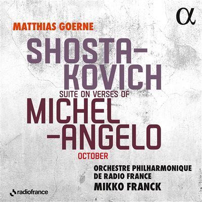 Alpha SUITE ON VERSES OF MICHELANGELO, OCTOBER Alpha SUITE ON VERSES OF MICHELANGELO, OCTOBER