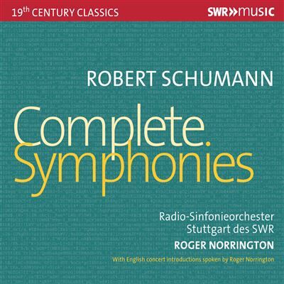 SWR Complete Symphonies - Robert Schumann SWR Complete Symphonies - Robert Schumann