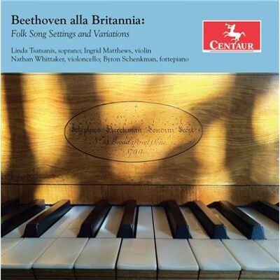 Centaur Beethoven Alla Brittania: Folk Song Settings & Var - Ludwig Van Beethoven Centaur Beethoven Alla Brittania: Folk Song Settings & Var - Ludwig Van Beethoven