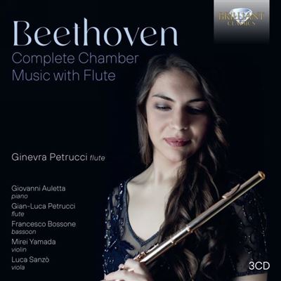 Brilliant BEETHOVEN: COMPLETE CHAMBER MUSIC WITH FLUTE Brilliant BEETHOVEN: COMPLETE CHAMBER MUSIC WITH FLUTE