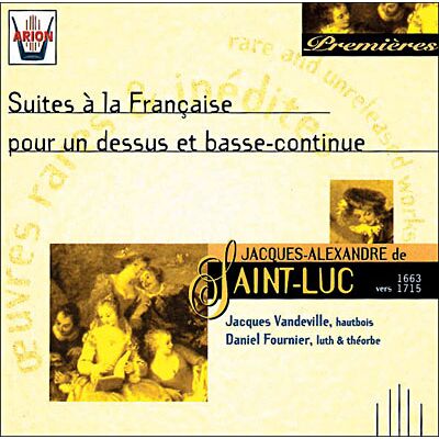 Arion Suites A La Francaise Pour Un Dessus Et Basse-Continue Arion Suites A La Francaise Pour Un Dessus Et Basse-Continue