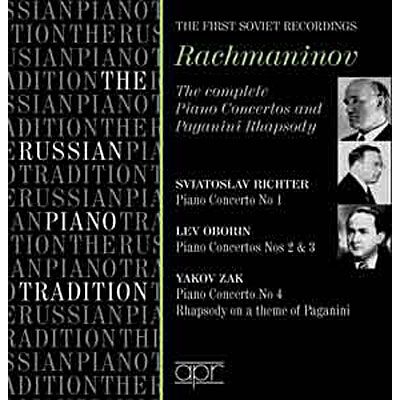 APR Klavierkonzerte - Sergueï Rachmaninov APR Klavierkonzerte - Sergueï Rachmaninov
