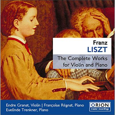 MARQUIS Werke Für Violine+klavier - Franz Liszt MARQUIS Werke Für Violine+klavier - Franz Liszt