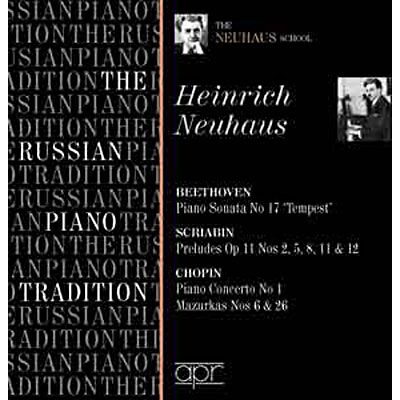 APR Sonate 17/mazurken/klav.kon.1 - Heinrich Neuhaus APR Sonate 17/mazurken/klav.kon.1 - Heinrich Neuhaus