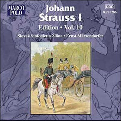 Marco polo Edition Vol.10 - Johann (père) Strauss Marco polo Edition Vol.10 - Johann (père) Strauss