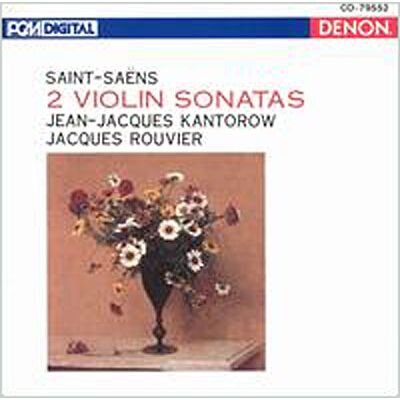 Denon Sonates pour violon et piano N°1 et N°2 Denon Sonates pour violon et piano N°1 et N°2