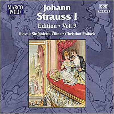 Marco polo Edition Vol.9 - Johann (père) Strauss Marco polo Edition Vol.9 - Johann (père) Strauss