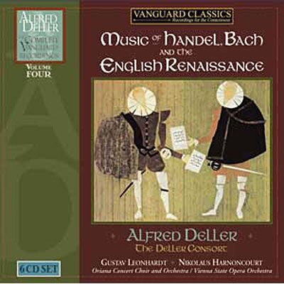 Alfred Deller-die Vanguard-aufnahmen Vol.4 - Jean-sébastien (johann Sebastian) Bach Alfred Deller-die Vanguard-aufnahmen Vol.4 - Jean-sébastien (johann Sebastian) Bach
