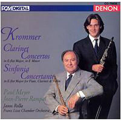 Denon Concertos pour clarinette et orchestre en mi bémol majeur... Denon Concertos pour clarinette et orchestre en mi bémol majeur...