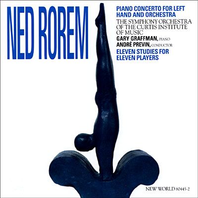 New World Klavierkonzert L.h./11 Studies - Ned Rorem New World Klavierkonzert L.h./11 Studies - Ned Rorem
