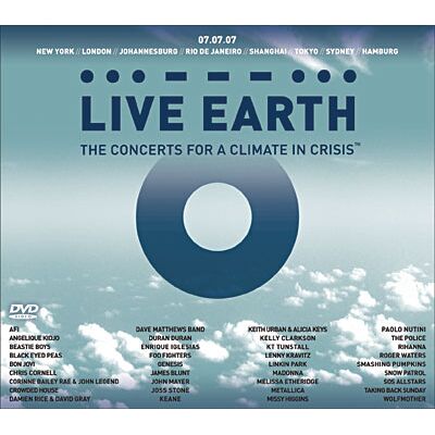 Warner Music Live Earth - Inclus DVD bonus Warner Music Live Earth - Inclus DVD bonus