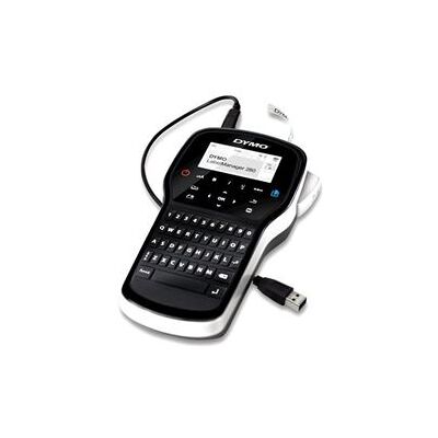 DYMO LabelMANAGER 280 - Etikettenmaker - Z/W - thermische overdracht - Rol (1,2 cm) - 180 dpi - tot 15 mm/sec - USB - snijder DYMO LabelMANAGER 280 - Etikettenmaker - Z/W - thermische overdracht - Rol (1,2 cm) - 180 dpi - tot 15 mm/sec - USB - snijder