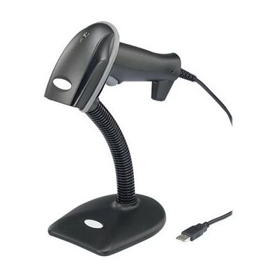 Renkforce LS6300E - Kit - streepjescodescanner - handheld - 100 scan/sec. - gecodeerd - USB Renkforce LS6300E - Kit - streepjescodescanner - handheld - 100 scan/sec. - gecodeerd - USB