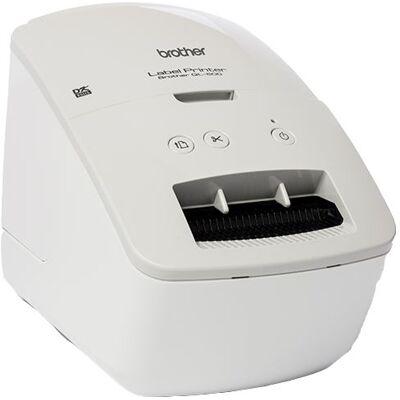 Brother QL-600G - Etiketprinter - rechtstreeks thermisch - Rol (6,2 cm) - 300 x 300 dpi - tot 71 mm/sec - USB 2.0 - grijs, wit Brother QL-600G - Etiketprinter - rechtstreeks thermisch - Rol (6,2 cm) - 300 x 300 dpi - tot 71 mm/sec - USB 2.0 - grijs, wit