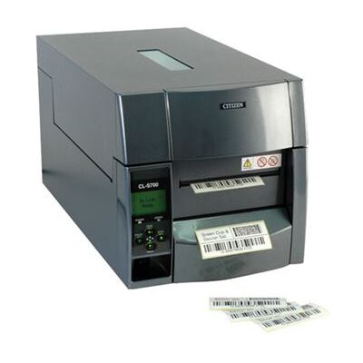 Citizen CL-S700IIDT - Etiketprinter - rechtstreeks thermisch - Rol (11,8 cm) - 203 dpi - tot 176 mm/sec - USB, LAN, RS232 Citizen CL-S700IIDT - Etiketprinter - rechtstreeks thermisch - Rol (11,8 cm) - 203 dpi - tot 176 mm/sec - USB, LAN, RS232