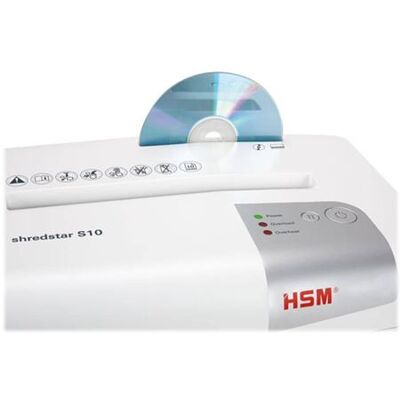 HSM shredstar S10 - Papiervernietiger - strip-cut - 6 mm - O-1, P-2, E-2, T-1 HSM shredstar S10 - Papiervernietiger - strip-cut - 6 mm - O-1, P-2, E-2, T-1