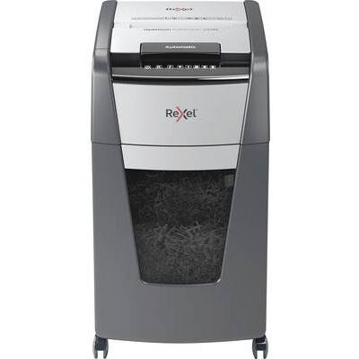 Rexel Optimum AutoFeed+ 225M - Papiervernietiger - micro-snijder - 2 x 15 mm - P-5 Rexel Optimum AutoFeed+ 225M - Papiervernietiger - micro-snijder - 2 x 15 mm - P-5